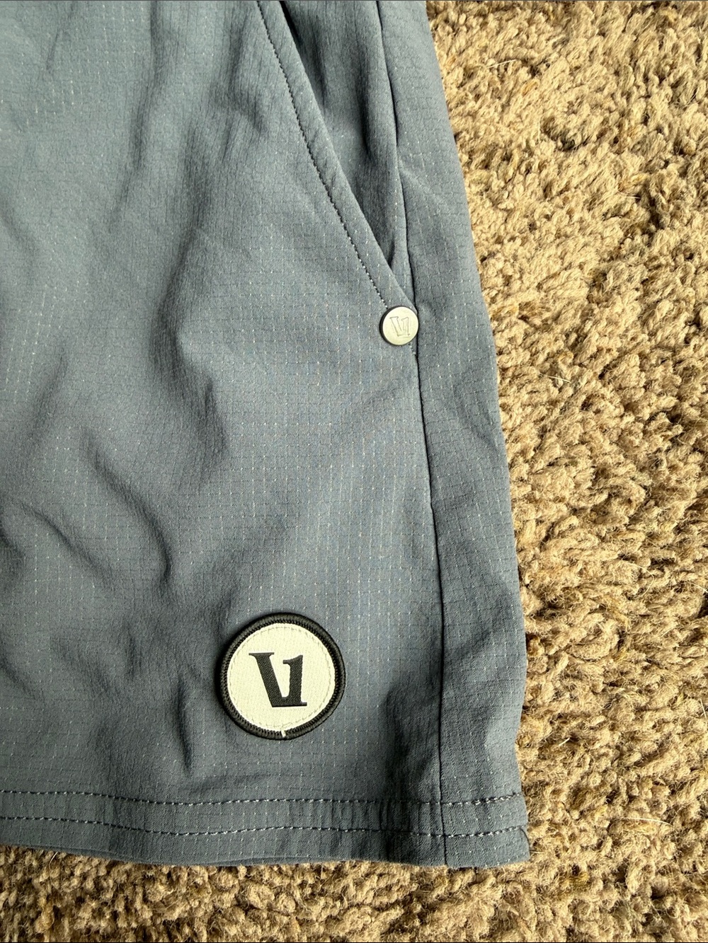 Vuori lightweight active skort, slate grey/blue, Sz. small - NWOT - Picture 7 of 10